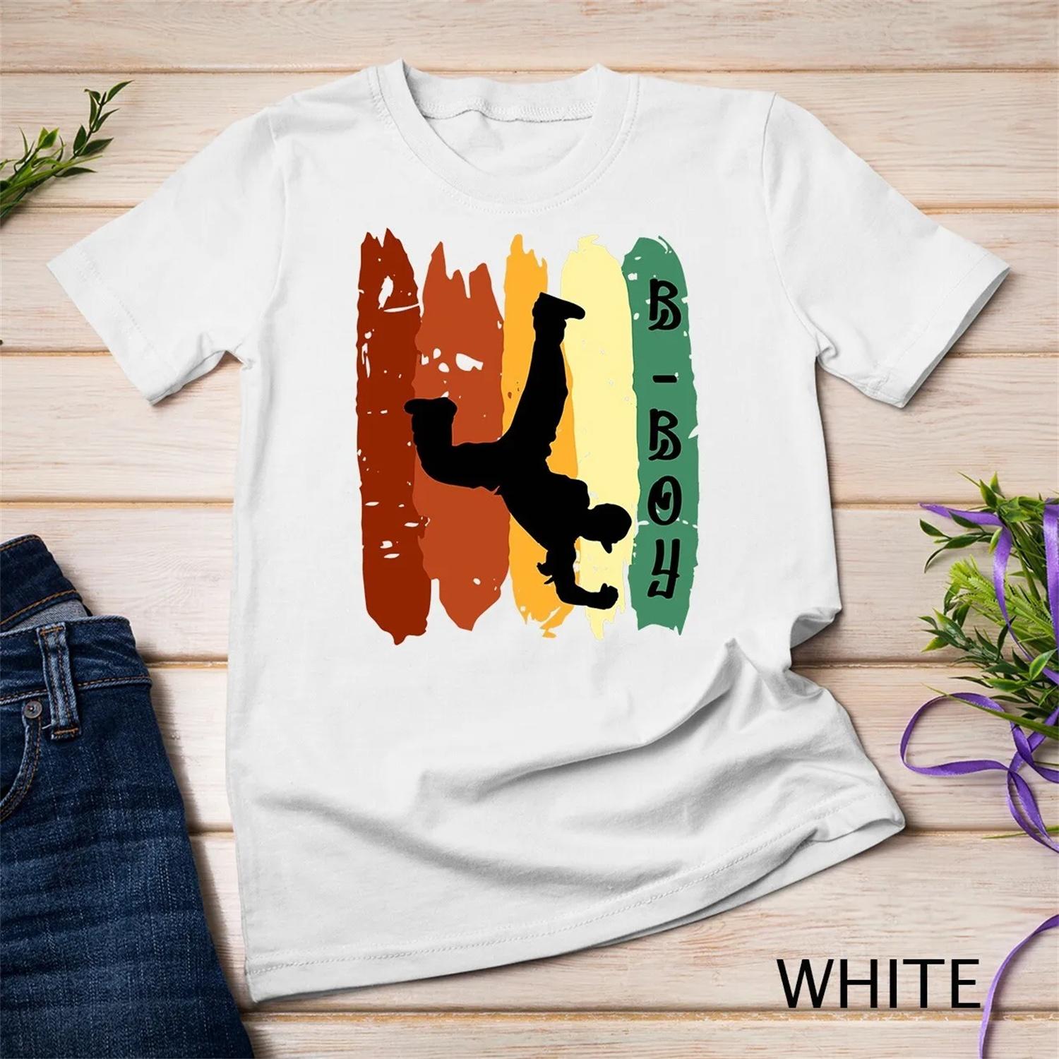 Breakdance Hip Hop Music Retro Vintage B Boy Breakdancer T Shirt XXXXXL белый
