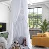 New Children's Solid Color Dreamy Hanging Mosquito Net Tent Summer Baby Chiffon Lightweight Breathable Bed Curtain