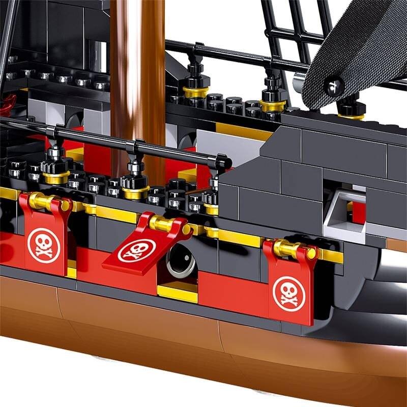 QL1801 Building Blocks Pirate Series Corsair Adventure Children's Puzzle Assembled Toys