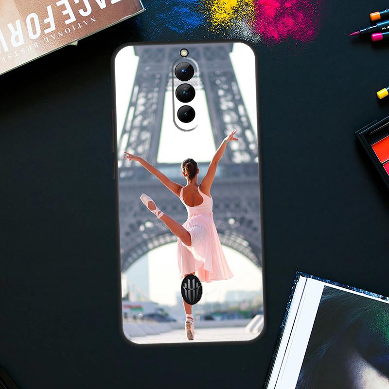 Ballerina Ballet Dance Girl Case For ZTE Nubia Red Magic 9 Pro Plus RedMagic 8 8S Pro Plus 6 7 6S 7S Pro 5S 6R 5G Cover