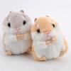 Cute Hamster Pendant Plush Clasp Key Key Chain Ring Keyring Handbag Car Decor