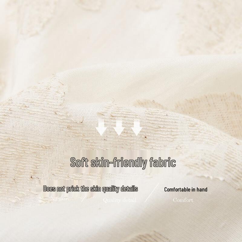 De Mana Summer Artistic Jacquard Sleeveless A-Line Dress