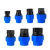 1/2" 3/4" 1" 1.2" 1.5" Female Thread Irrigation Adapter PE Pipe 20/25/32/40/50mm PE Pipe Straight Quick Connector Conversion 1Pc