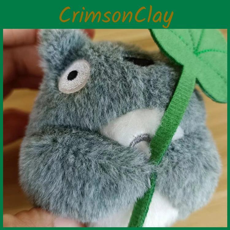 My Neighbor Totoro Plush Toy Bag Keychain Cartoon Animal Pendant Kids Gifts