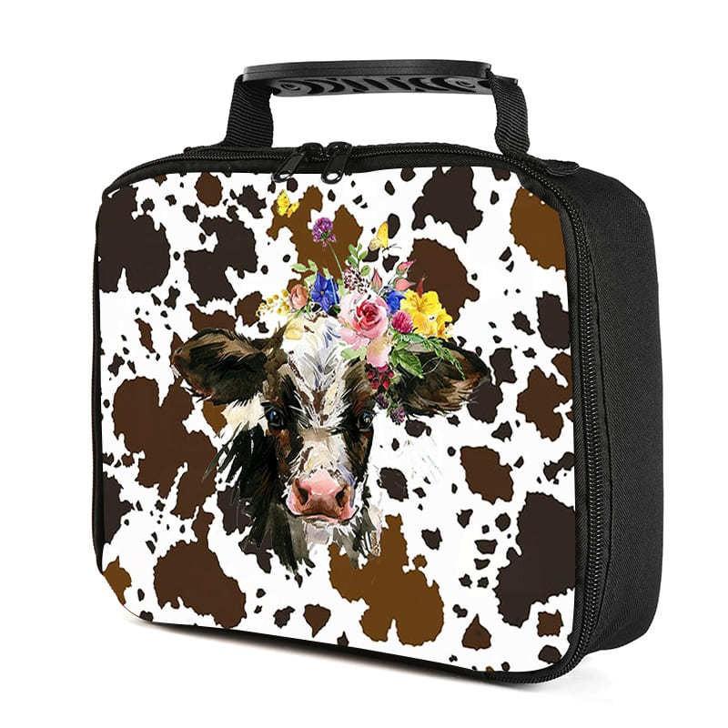 Insulated Lunch Tote Bag Work School Picnic Reusable Thermal Cooler Handheld Meal Carrier Youth Style