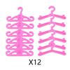 83items/set Dolls Accessories = 18 Pairs Shoes & 10 Fashion Dress For Barbie Doll Outfits Clothes Necklace Earring Stand Bag Toy