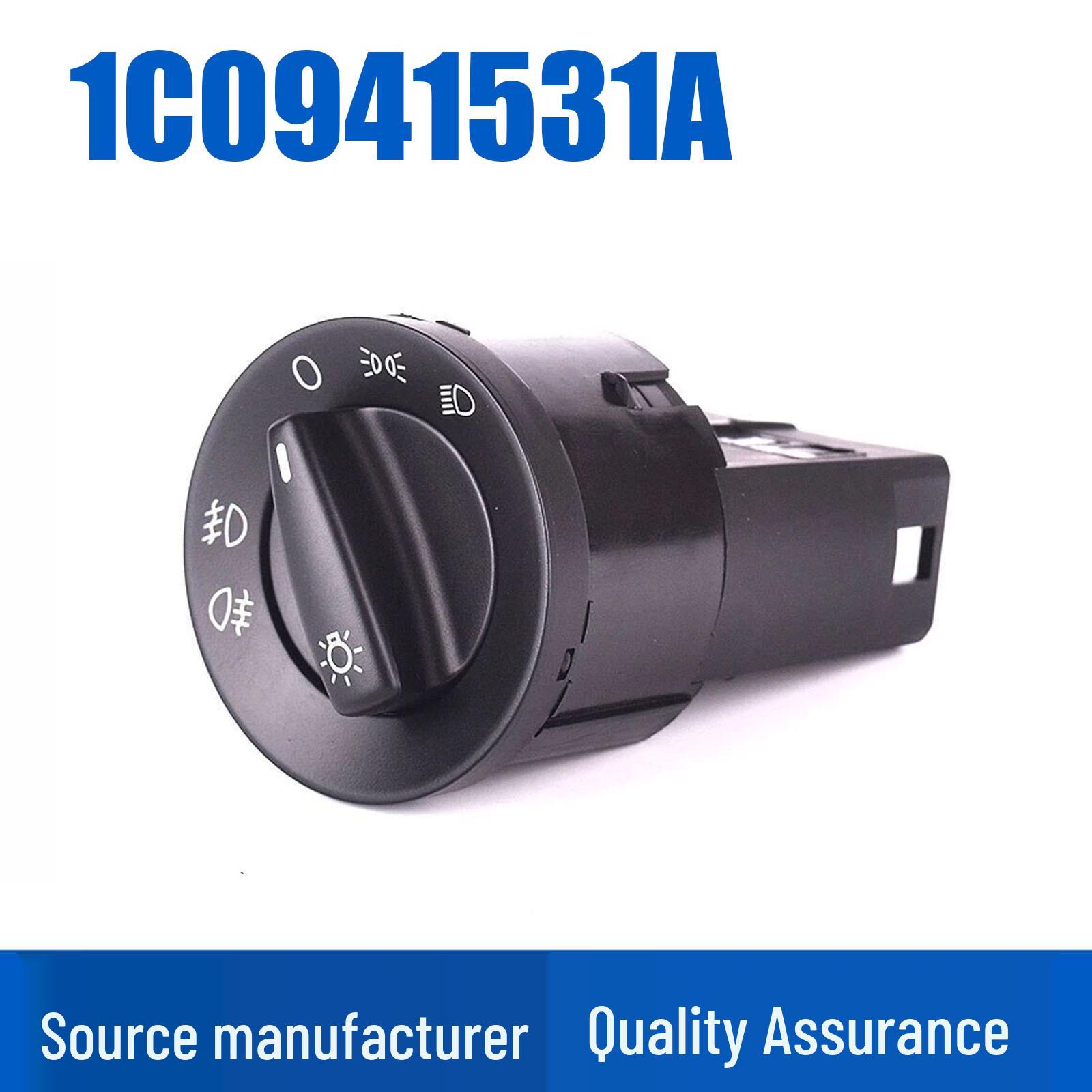 

Electric Headlight Switch for VW Beetle, Golf, Jetta, Passat (1C0941531A) Electric