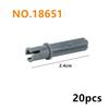 Bulk Technical Connector Pin Peg Cross Axle Building Blocks Parts Compatible with 2780 3673 6558 6562 MOC Bricks Toys