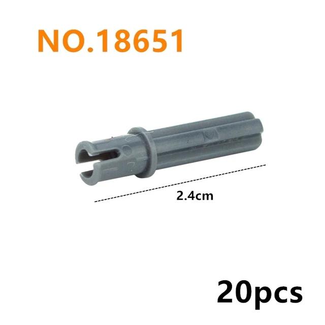 Bulk Technical Connector Pin Peg Cross Axle Building Blocks Parts Compatible with 2780 3673 6558 6562 MOC Bricks Toys
