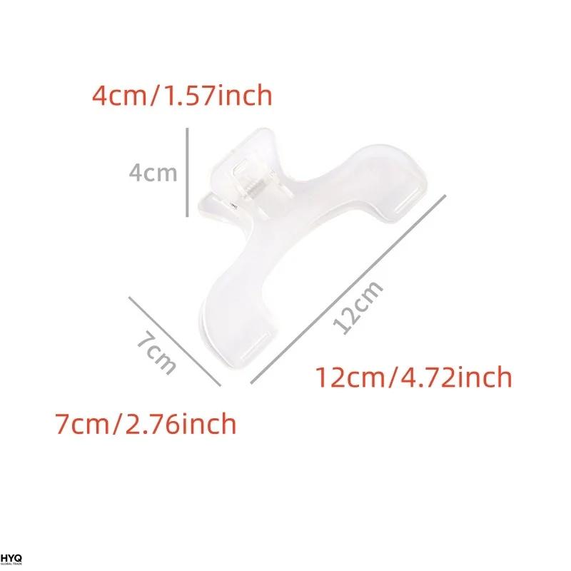 Book Clip Reading Clip Kawaii Desk Accessories Fixed To Prevent Page Turning Transparent Frosted Folder Clips