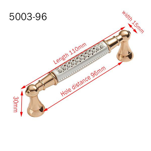 KAK Champagner Gold Türgriffe Mit Diamant Luxus Zinklegierung Schrank Schubladenknöpfe Europäische Kleiderschrank Möbel Griffe Beschläge
