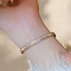 Super Flash Gypsy Star Bracelet Women's Plated 18K Fashion Jewelry Micro-inlaid Square Zircon Bracelet Temperament Versatile Cross-border Jewelry 2026