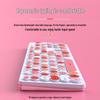 Silent Wired Chocolate Keyboard and Mouse Set for Laptops - Membrane Office Design for Girls