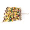 Hanging Chewing Toy Multicolored Natural Wooden Bird Tearing Blocks for Large ParrotL