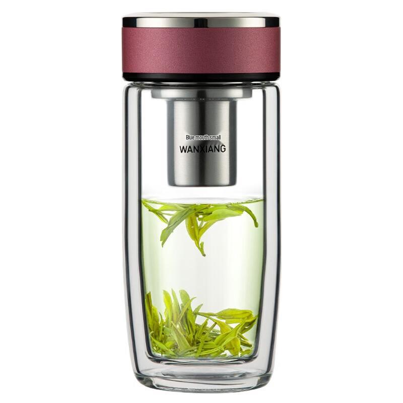 Wanxiang Double-Layer Glass Cup