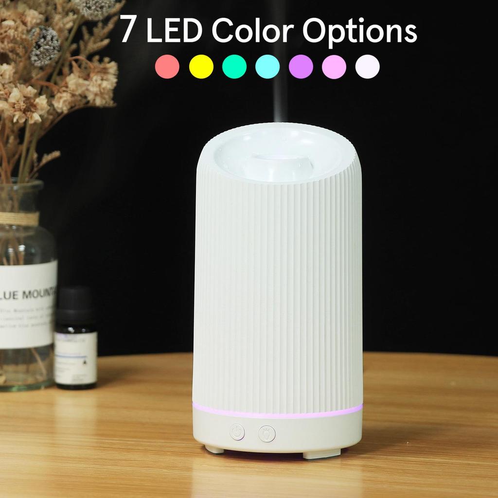USB Portable Vertical Stripe Essential Oil Diffuser and Humidifier