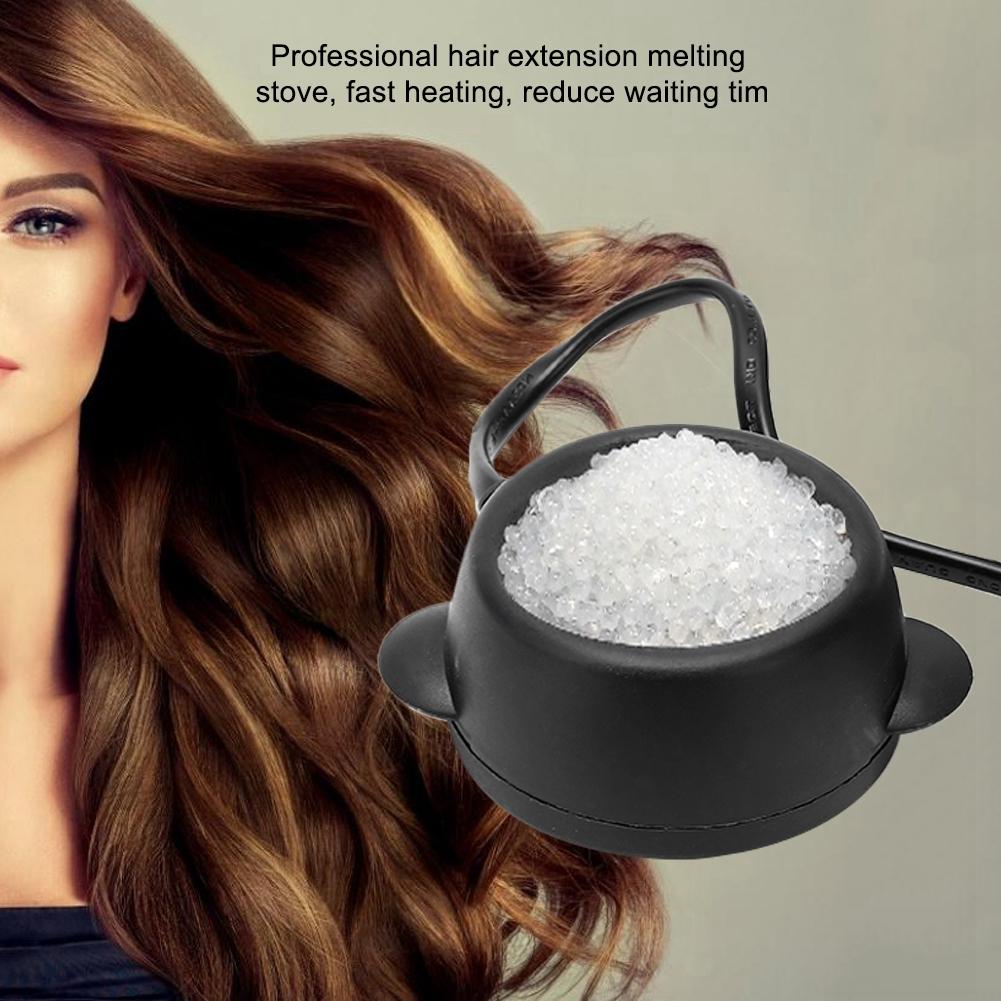 Mini Constant Temperature Hot Pot Hair Extension Glue Melting Pot Wig Glue Melting Stove