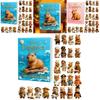 Christmas Capybara Countdown Blind Box With Mini Acrylic Pendant For Holiday Gift Exchange