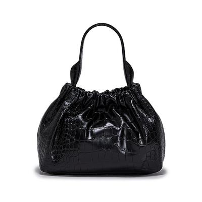 Esquire Collection Women'S Melia Crocodile Tote Bag Eiffhb810Bk