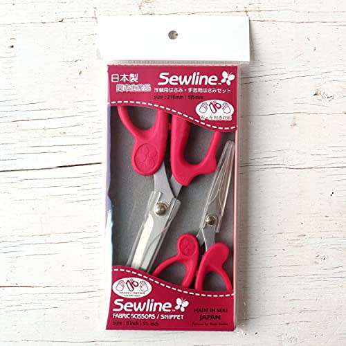 Sewline 210mm scissors x 1, 135mm scissors x 1 FAB50069