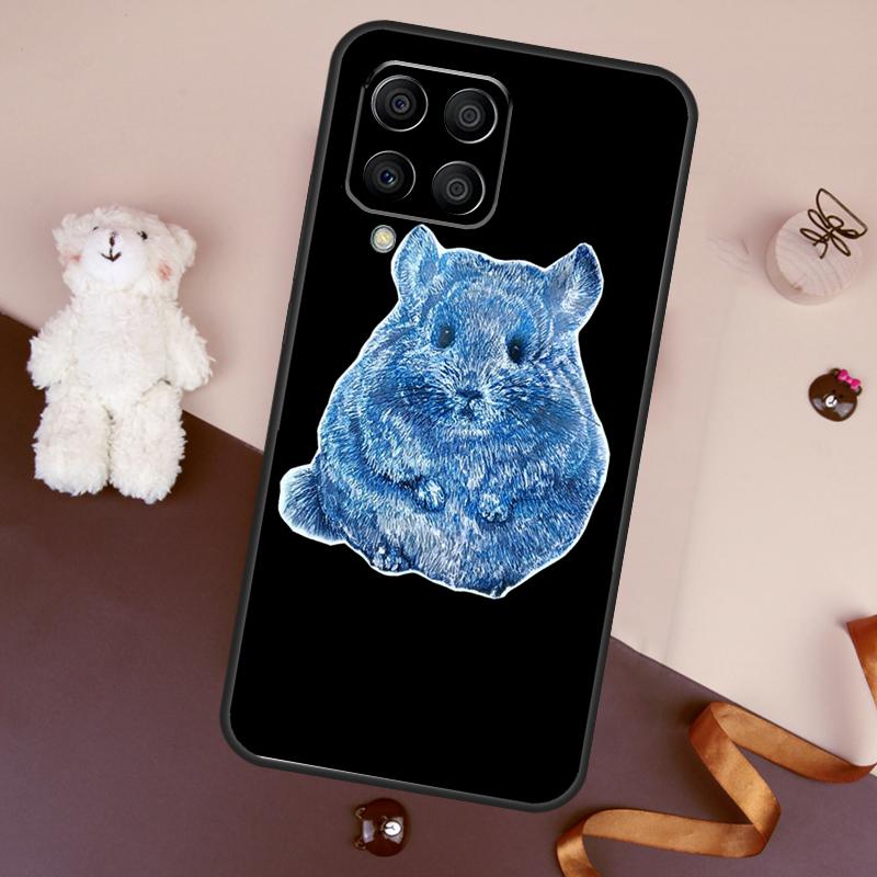Cute Cartoon Chinchilla Case For Samsung Galaxy M36 M55 M35 M15 M56 M16 M54 M14 M34 M31 M11 M13 M53 M12 M32 M52 M06