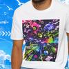 T-shirt Frutiger Metro Grafica Y2K Frutiger Aero McBling Streetwear Cyber Retro Futuristico Maglietta Rave