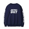 Women Men's Astro Bot Print Hoodies Round Neck Hooded Sweatshirts Man Pullover Male Top Streetwear Outdoor Tracksuit