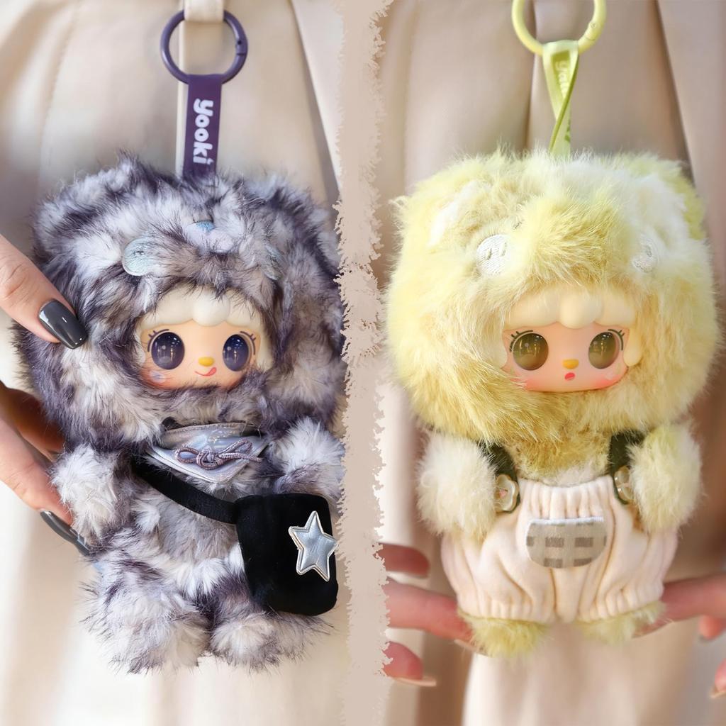 TOP TOY x Yooki Seria Hibernacji Pluszowy Wisiorek Gachapon Pudełko Niespodzianka Figurka Model Plastikowy Zabawka Premium Miękki Winyl Prezent Urodzinowy Oryginalna Postać