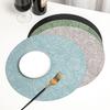 Anti Slip Placemats PU Leather Coaster High Quality Dining Table Place Mats  Household