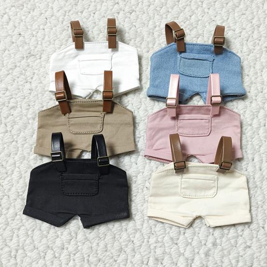 17cm Clothes Playtime Cowboy Overalls Set Doll Doll Clothing Accessories Gift