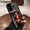 Anime Ones Pieces Luffys Zoros Phone Case for iPhone 17 16 15 14 13 12 11 Air Pro Max Mini XR XS X 7 8 6 6s Plus Matte Magnetic