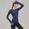 Damen High-End Slim Fit Langarm Yoga & Pilates Oberteile für das Herbsttraining