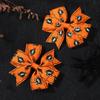 Popular Children'S Hair Accessories Set Accessories Halloween Ribbed Bow Hairpin Children'S Accessories 638