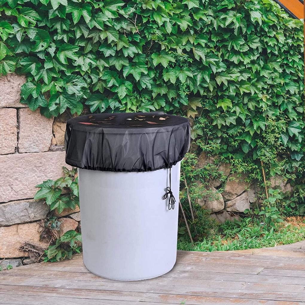 Outdoor Mesh Cover Rain Barrels Water Collection Gathering Filter Protection Tank Shade Net for Garden Balcony