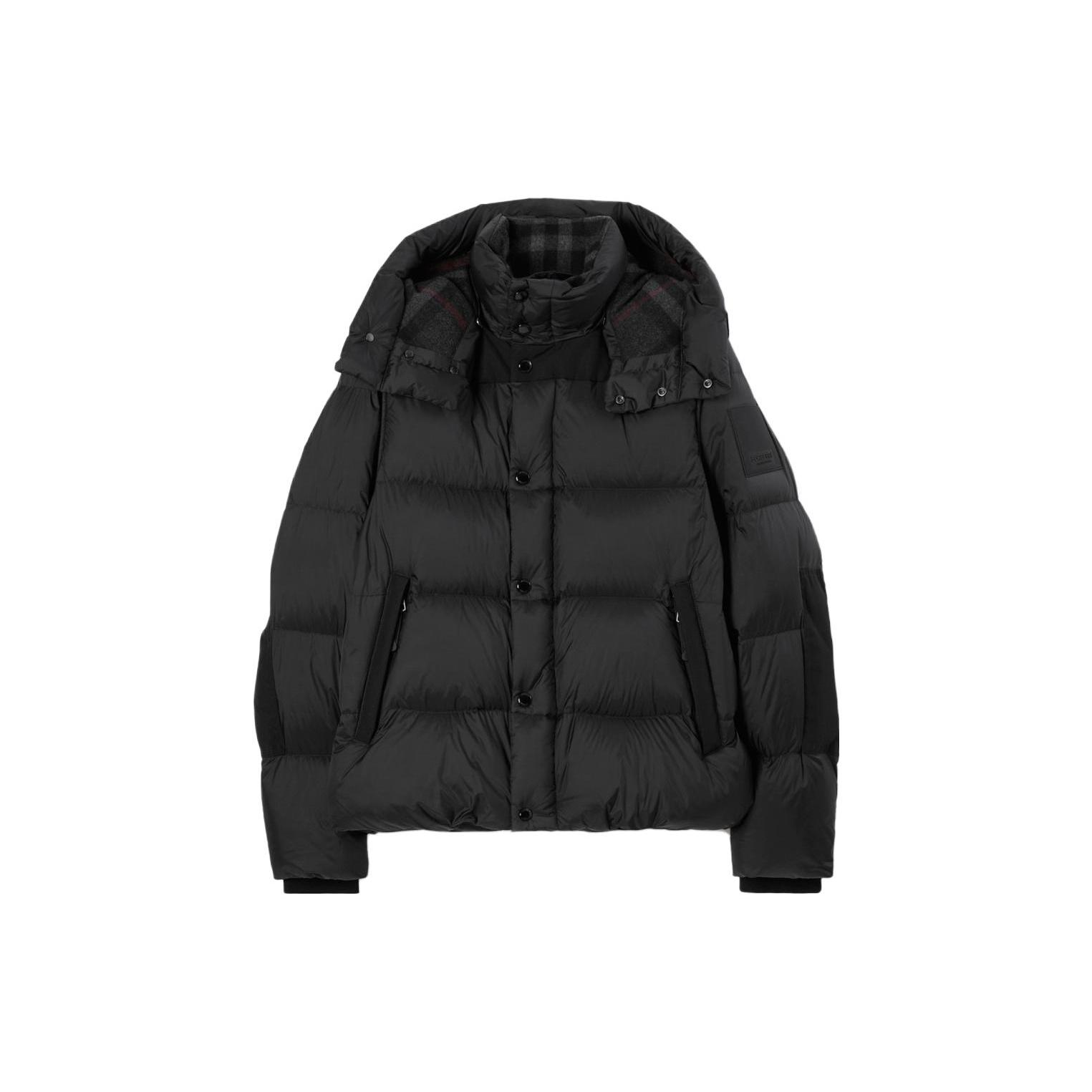 Burberry Down Jacket Men`s Black 80836511
