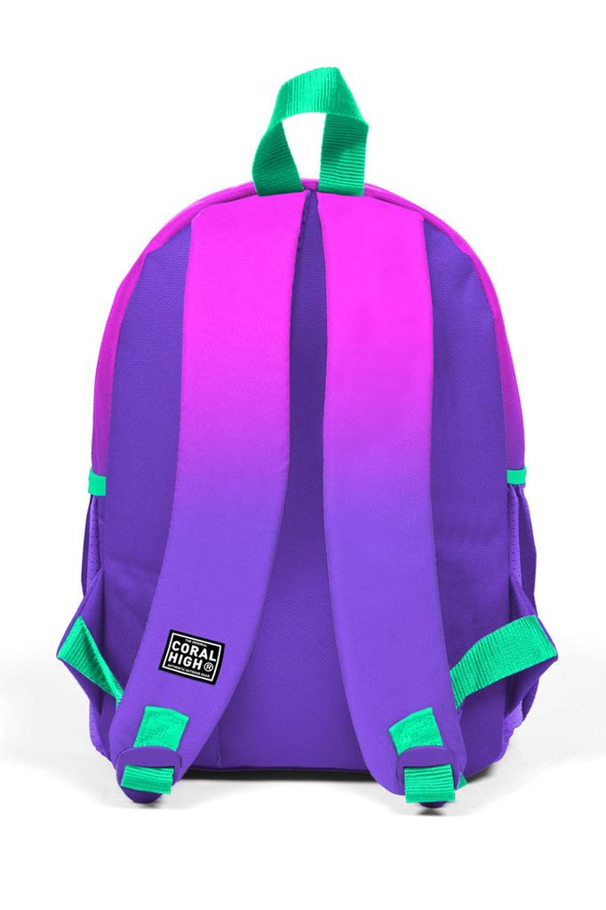 Mini Nest Rucksack Pink Lila Farbverlauf Zwei Fächer 23562