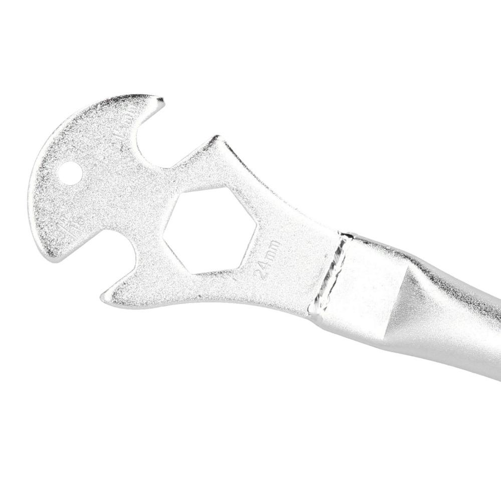 Double Sided Bicycle Pedal Spanner Heavy-Duty Pedal Removal Tool  Biking Maintenance