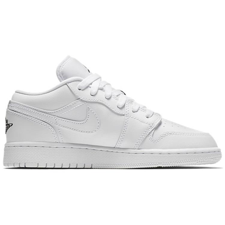 Jordan 1 Low GS Triple White 553560-110