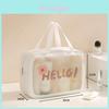 Cute Cartoon Waterproof Travel Makeup Bag Large Capacity Organizer For Girls