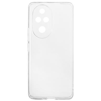 For Honor 200 Pro 5G Case Glossy Transparent TPU Phone Cover Watermark-Free