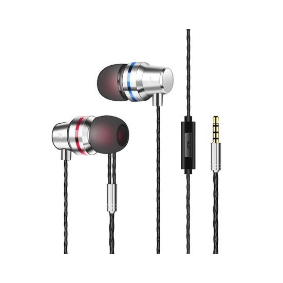 Wired Headphones Heavy Bass In-ear Headphone Noise-Cancelling Smart Wire Control Sports Music High Clarity Wired Gaming Earbuds