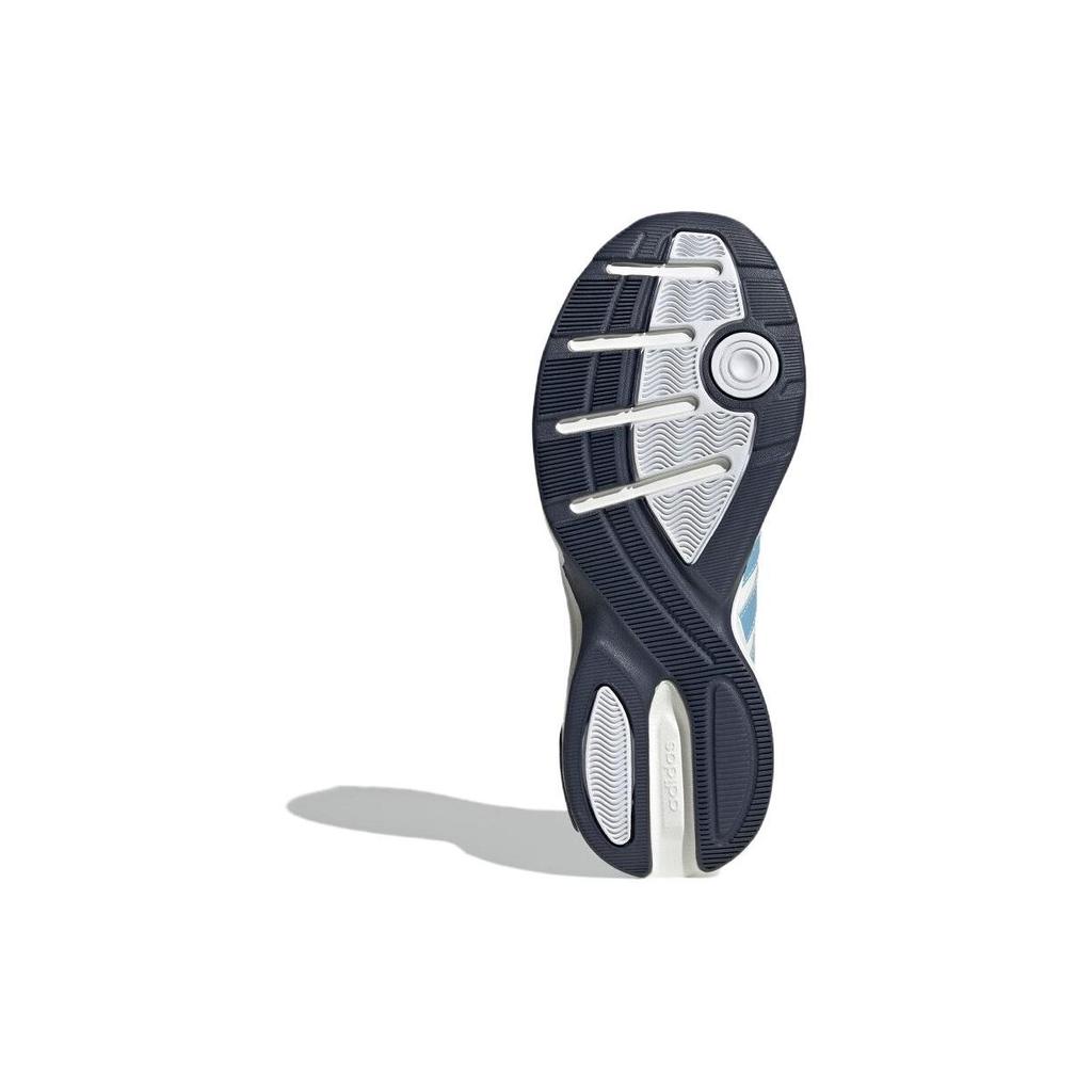 Adidas Neo Strutter Comfortable Versatile Slip-Resistant Durable Low-Top Lifestyle Casual Shoes Unisex Casual Shoes White Blue ID3570