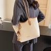 Casual Contrasting Colors Large-capacity Tote Bag Women 2025 New Versatile Commuter Shoulder Underarm Bag Women
