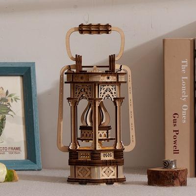 3D stereoskopisches Laternenbaum-Puzzle, Konzentrationsverbesserung, DIY-Puzzle-Modell, Korea 3D-Puzzle
