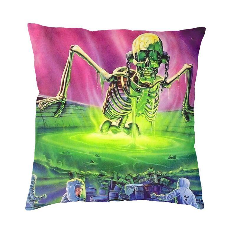 Luxury Swedish Rock Band Horror Ghost Throw Pillow Case Home Decor Custom Square Cushion Cover 40x40 Pillowcover for Sofa
