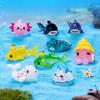 Resin Marine Animal Figure Cartoon Sea Animal Ornaments For Landscape Decoration