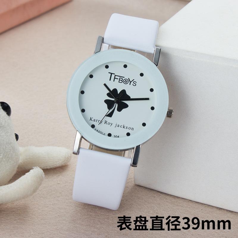 Topmarke Persönlichkeit Studentenuhr Cartoon Niedlich Quarz Paar Herren- und Damenuhr Quarzuhr