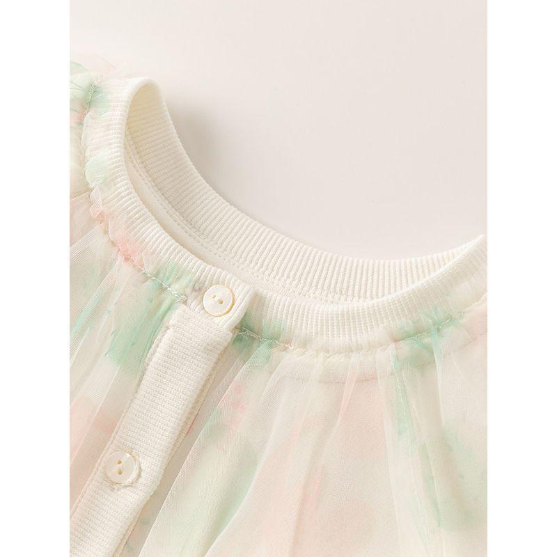 David Bella Kidsren's Outwear Spring Clothing Girls' Stylish Mesh Cardigan Tops Baby Casual Outerwear Kidsren's Clothing