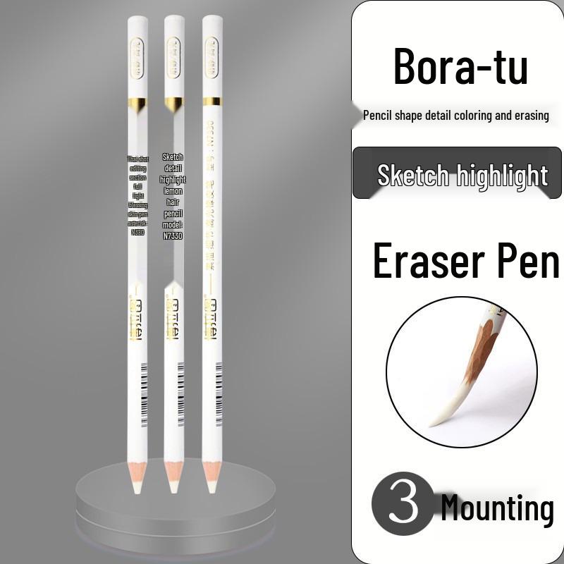 Bolatu NeoNeon Eraser Pen: Highlight, Sketch, & Detail Eraser for Art Students