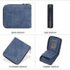 Baellerry Men Zipper Wallets PU Leather Short Coin Purse Vintage Design Card Holder